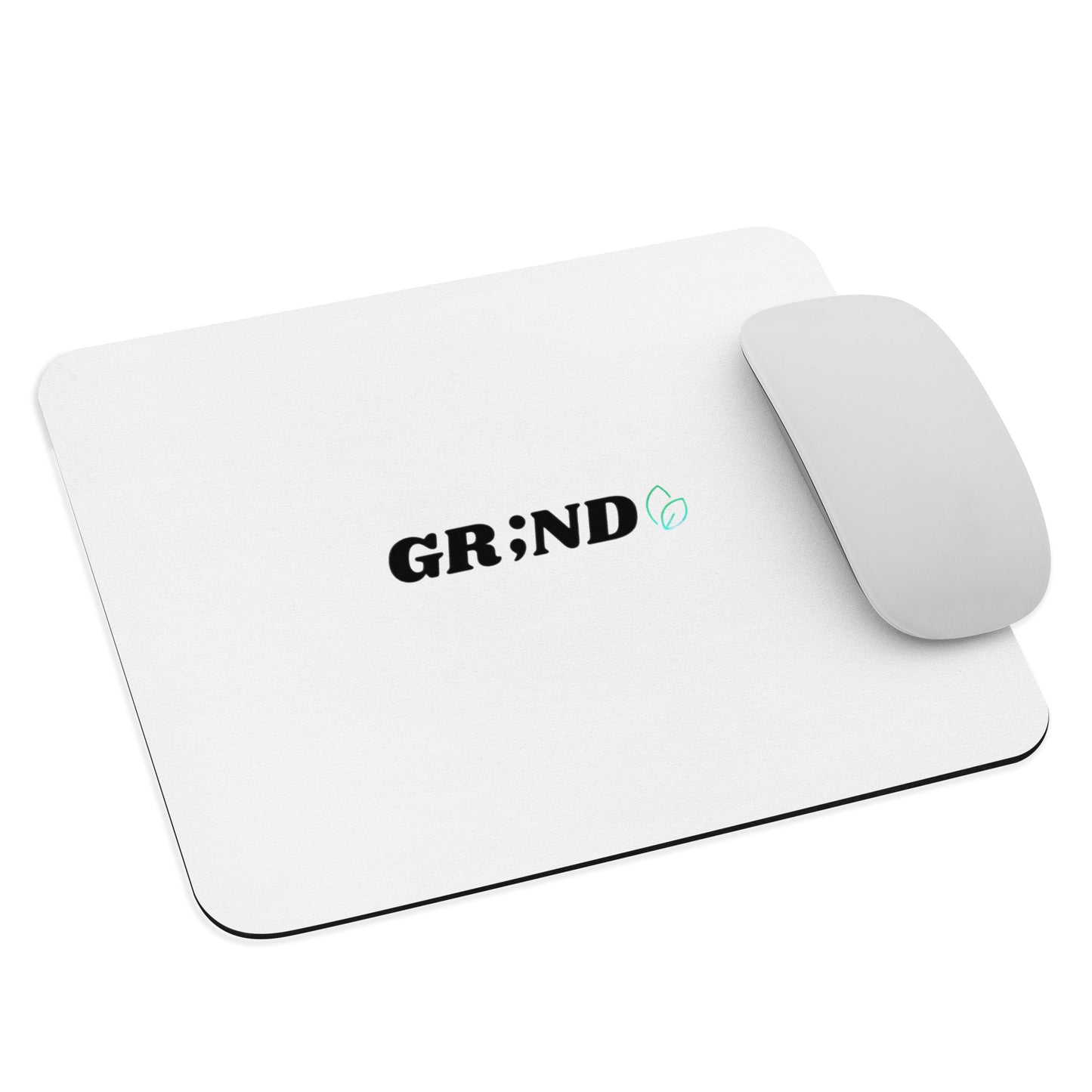 Gr;nd🍃 logo Mouse pad